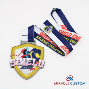 custom 10KM running medals