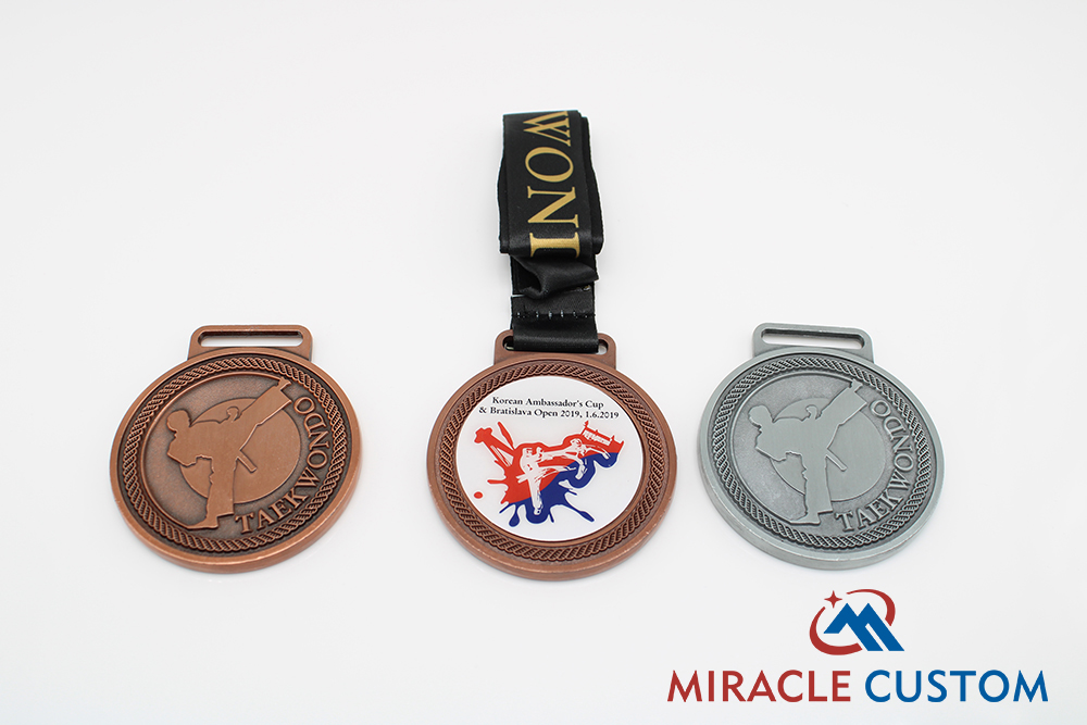 Taekwondo Custom Medals