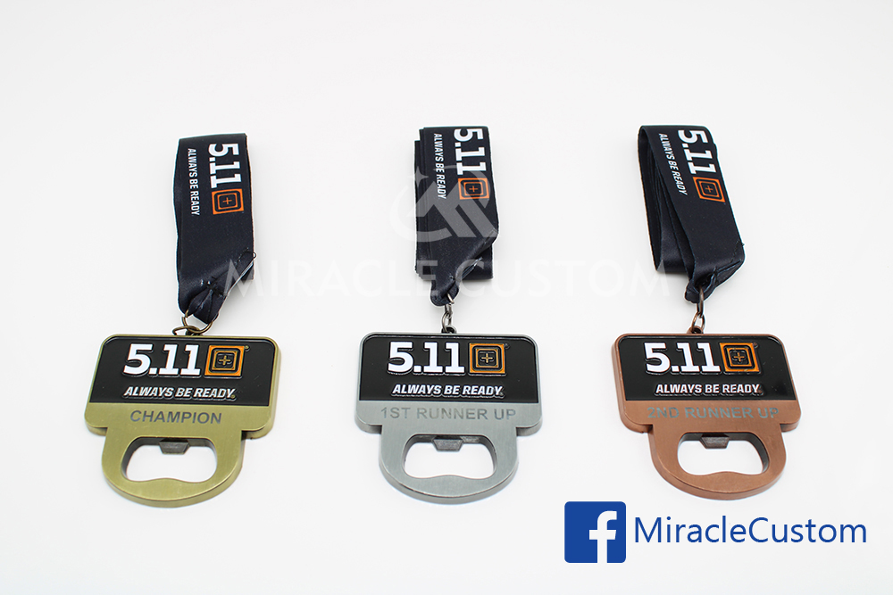 bottle opener race medals