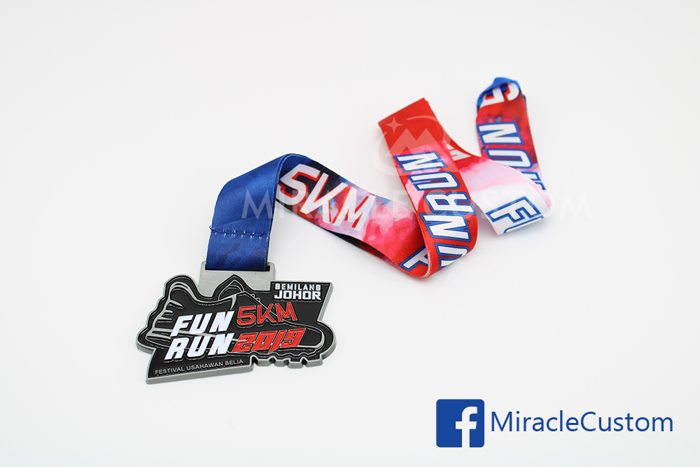 custom 5km fun run race medals