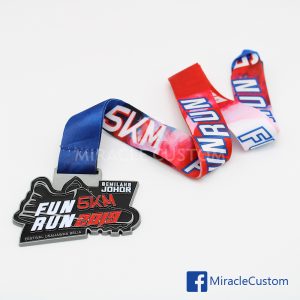 custom 5km fun run race medals