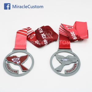 custom 12k run finisher medals