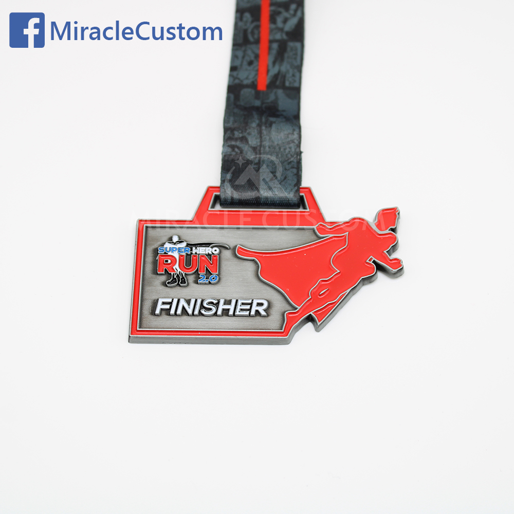 superhero run finisher medals