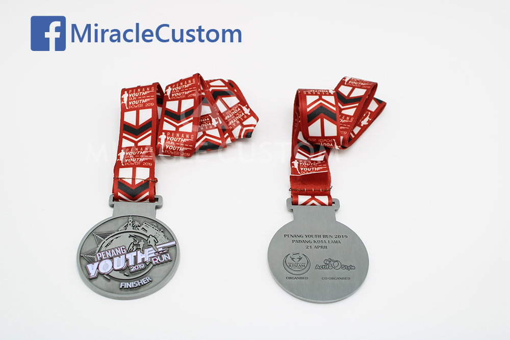 custom finisher run medals