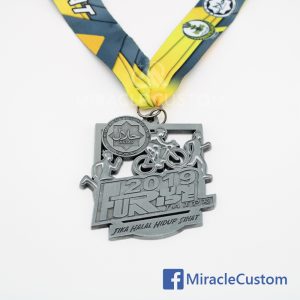 custom fun run ride medals