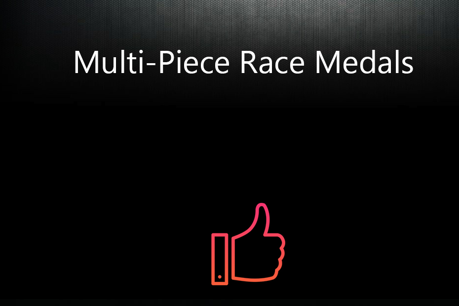 multi-piece-race medals