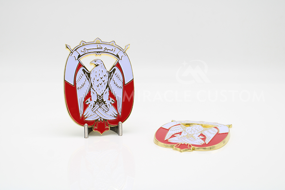 UAE Falcon Pin UAE Falcon Magnet Pin UAE Coat of Arm Pin