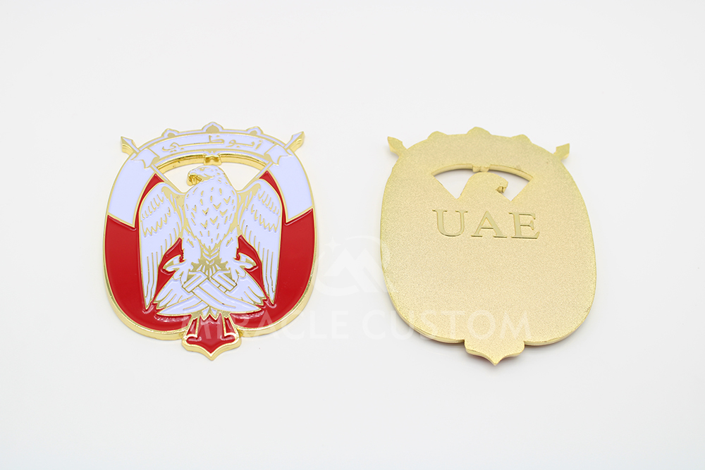 UAE Falcon Pin UAE Falcon Magnet Pin UAE Coat of Arm Pin