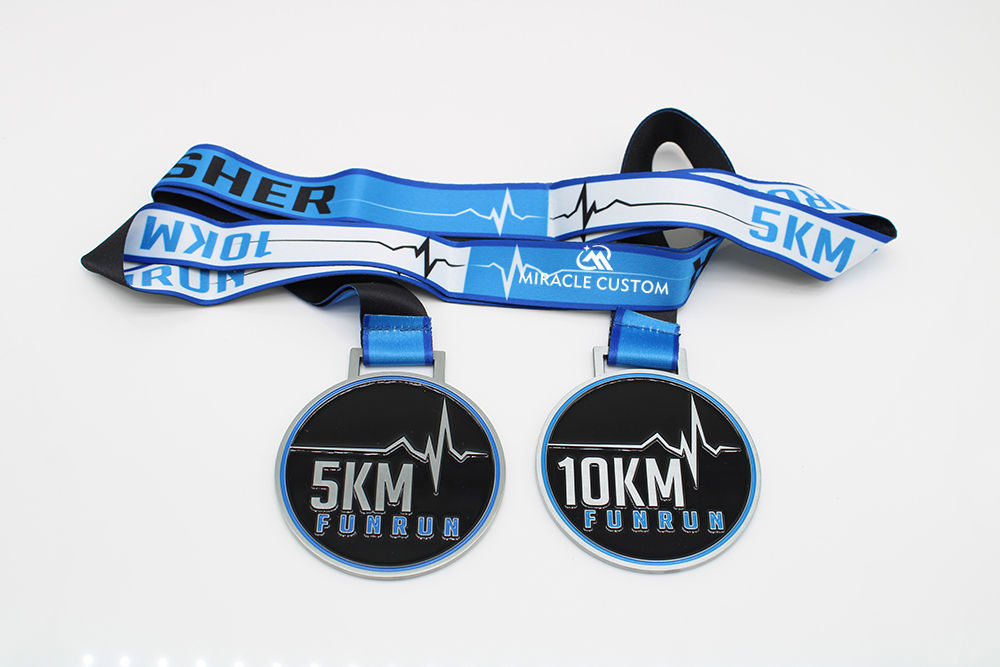 5k fun run running medals