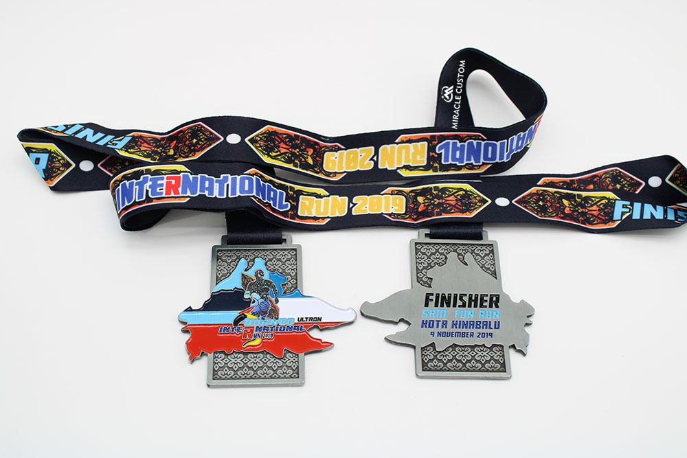 custom 5KM Fun Run Medals