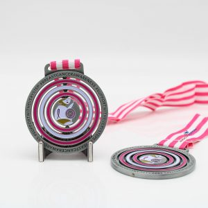 breast cancer awareness spin medals