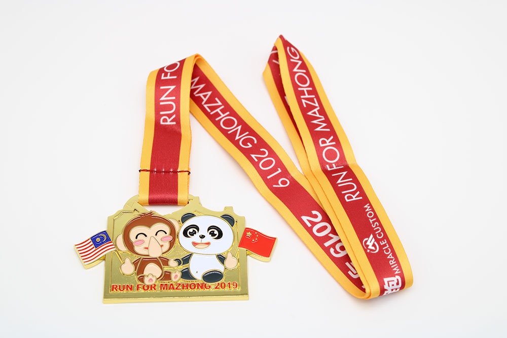 custom run for mazhong medals