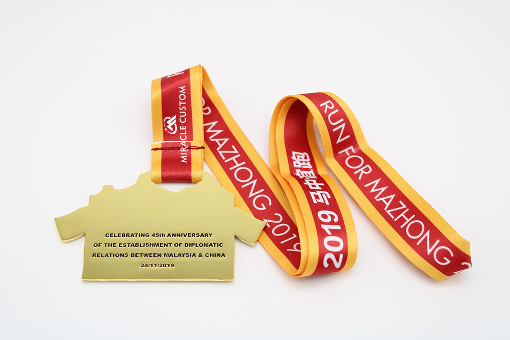 custom run for mazhong medals