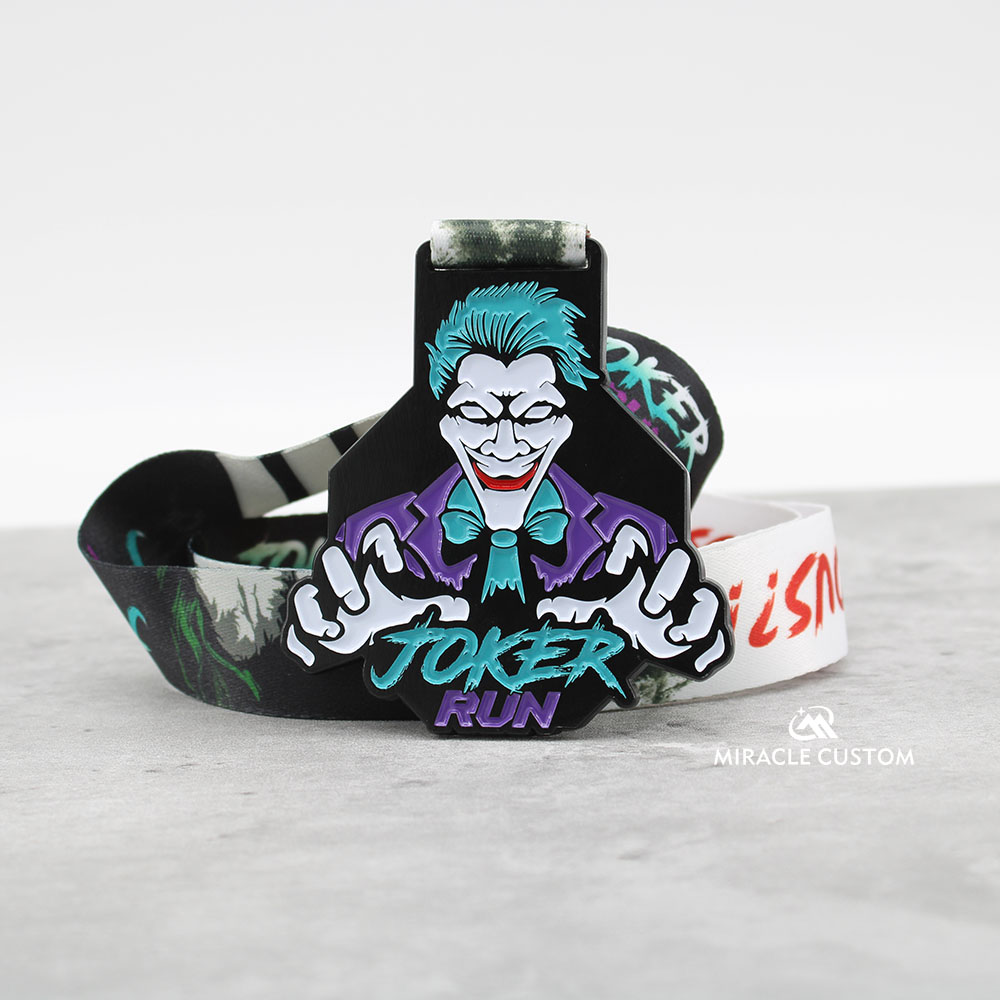 Custom Joker Run Finisher 5KM Race Medals