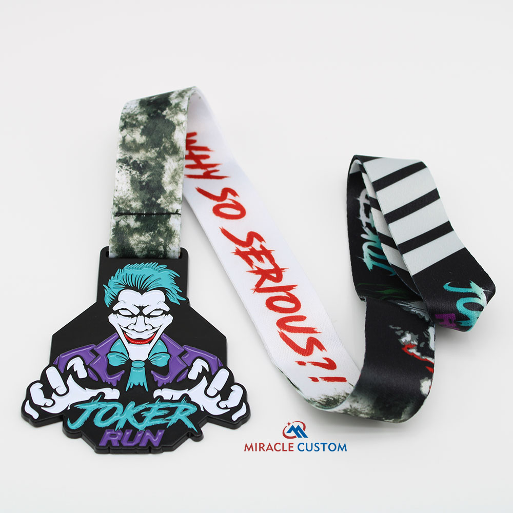 Custom Joker Run Finisher 5KM Race Medals