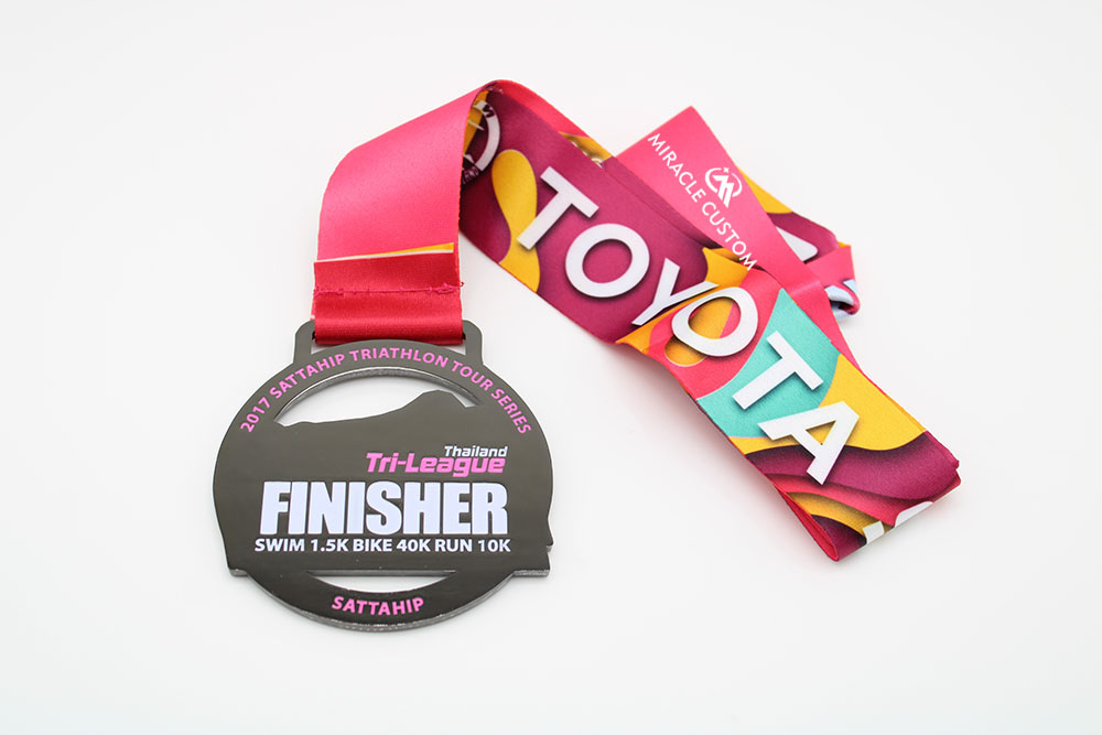 custom triathlon sports medals