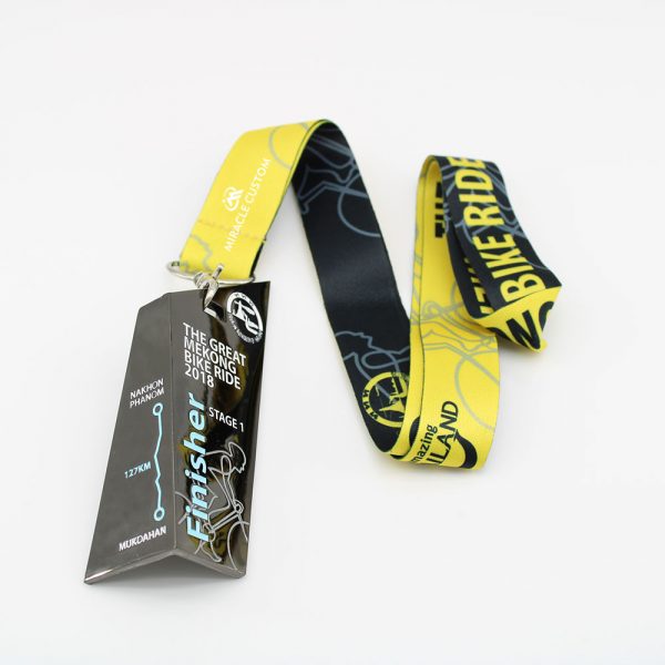 Custom Mountain Biking Medals Bike Ride Thailand