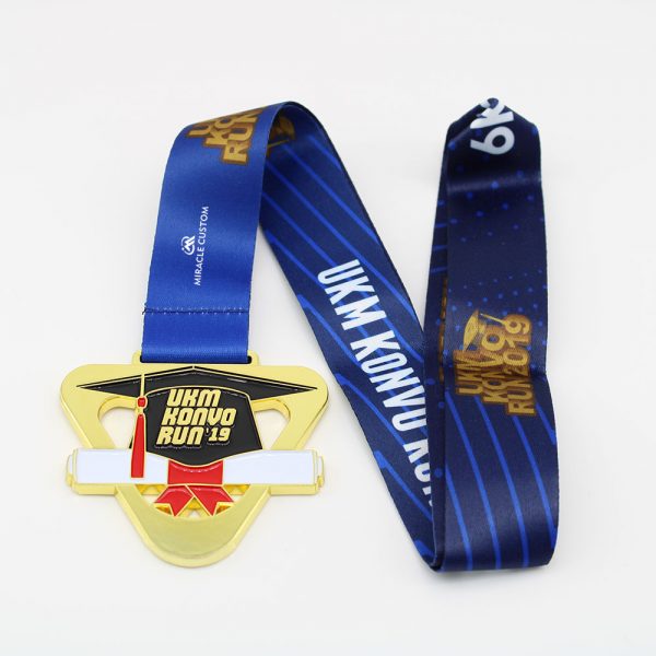 Custom Fun Run Medals 3K, 6K, 9K