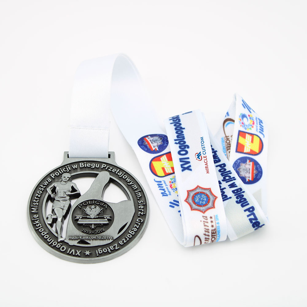 custom policja poland sports medals