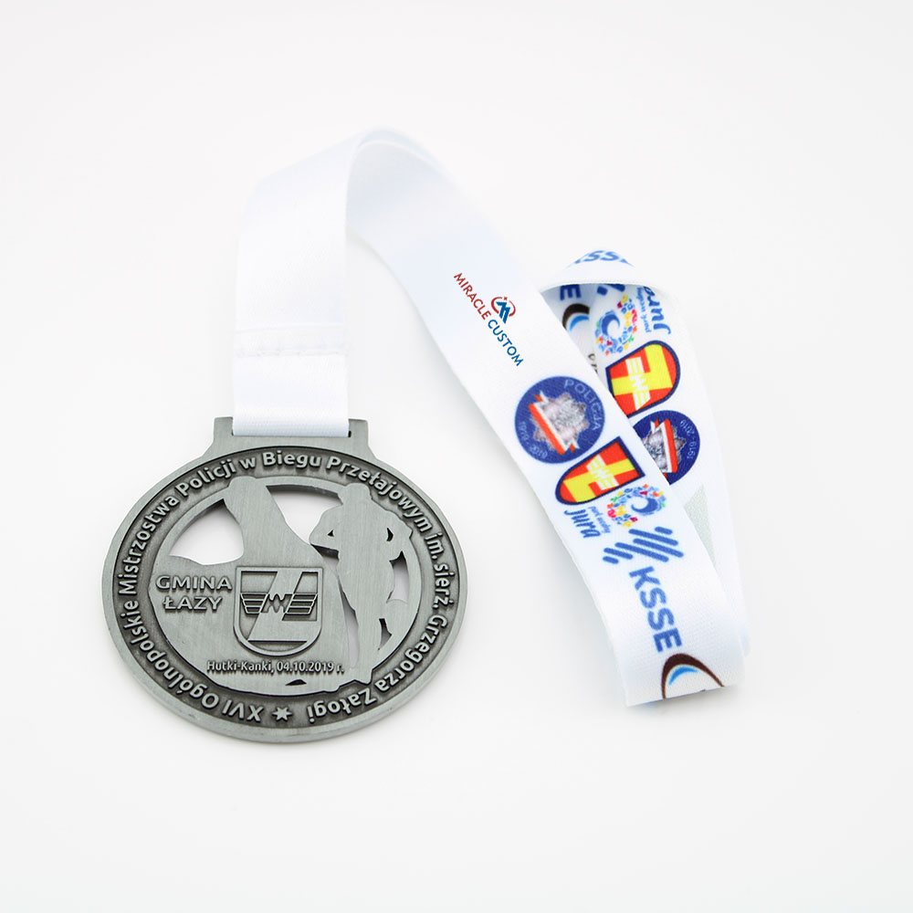 custom policja poland sports medals