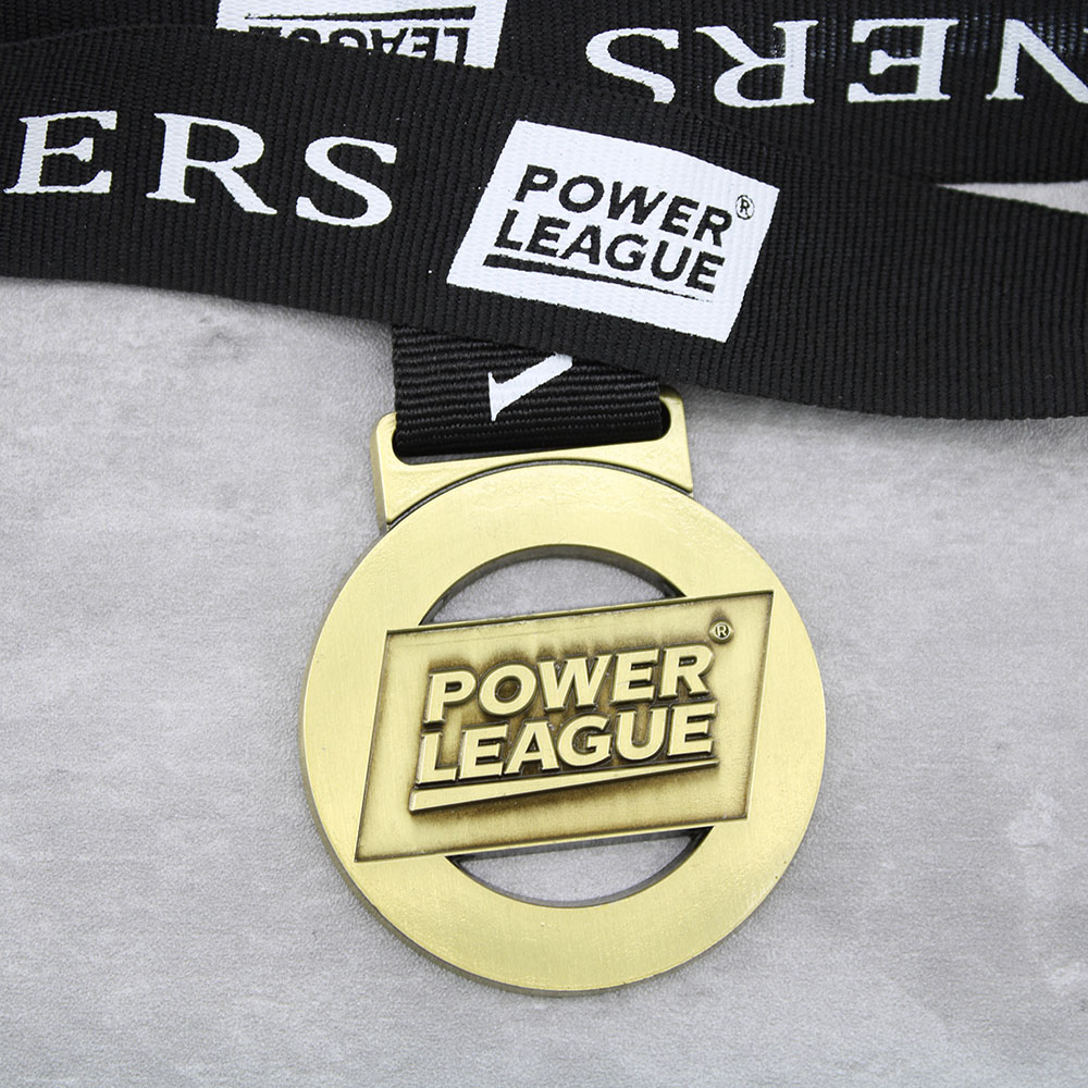 Custom Power League Winner Gaming Medals