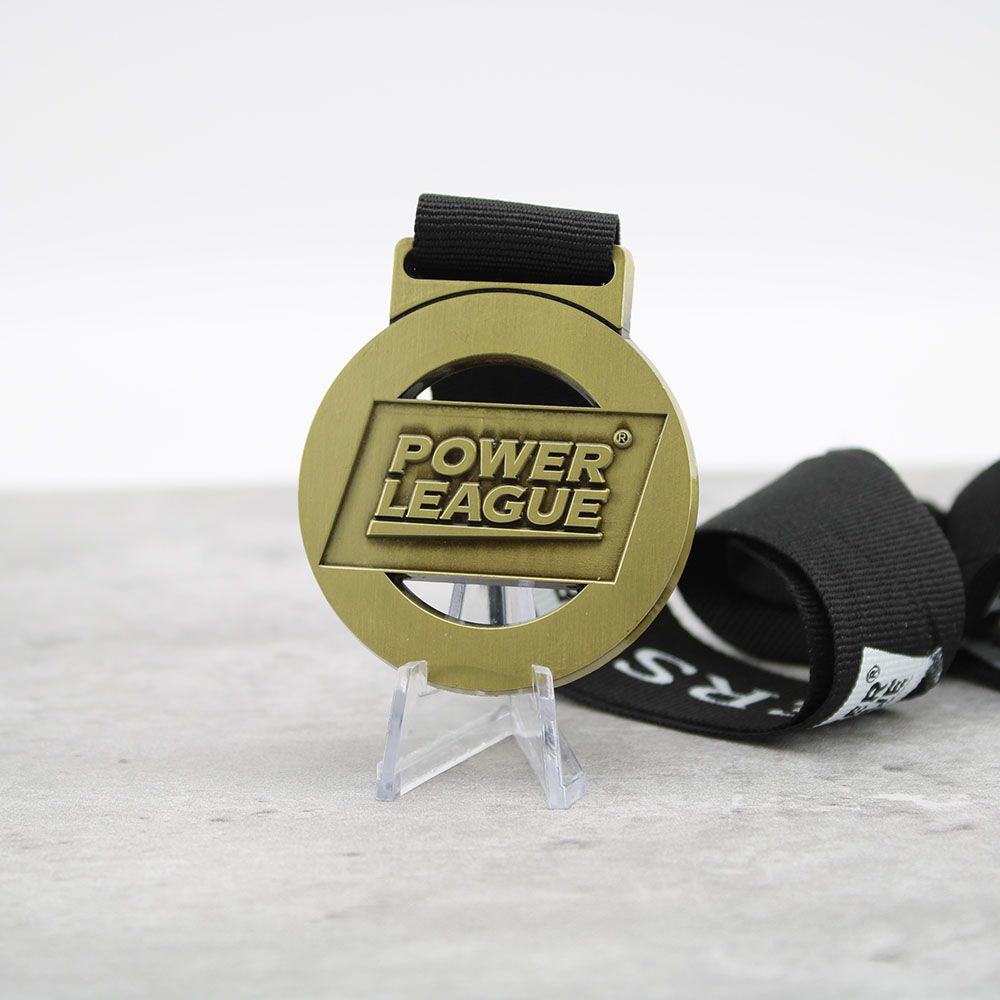 Custom Power League Winner Gaming Medals