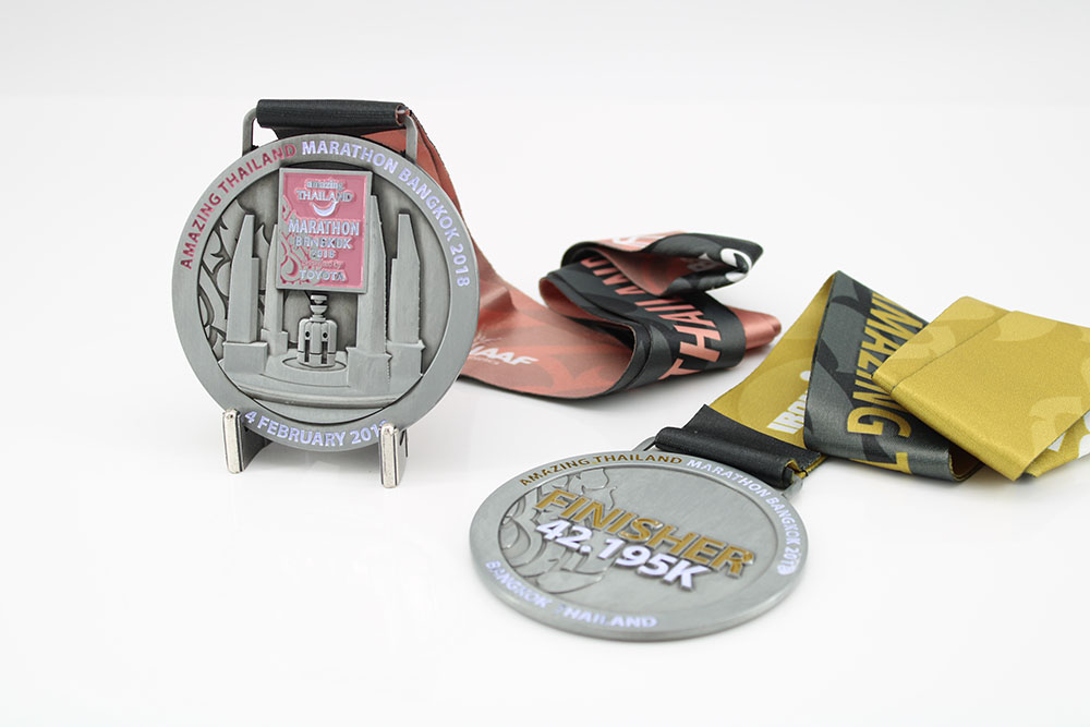 amazing thailand marathon medals