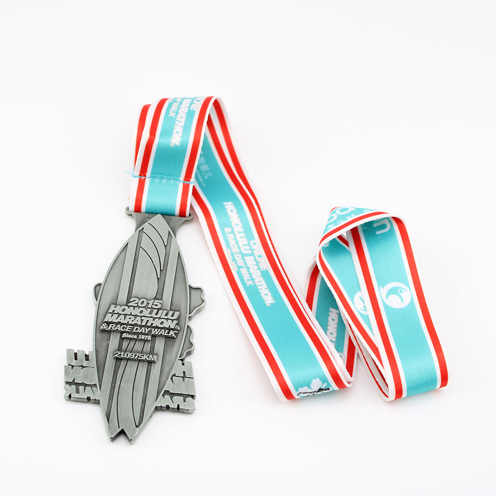 honolulu marathon race medals