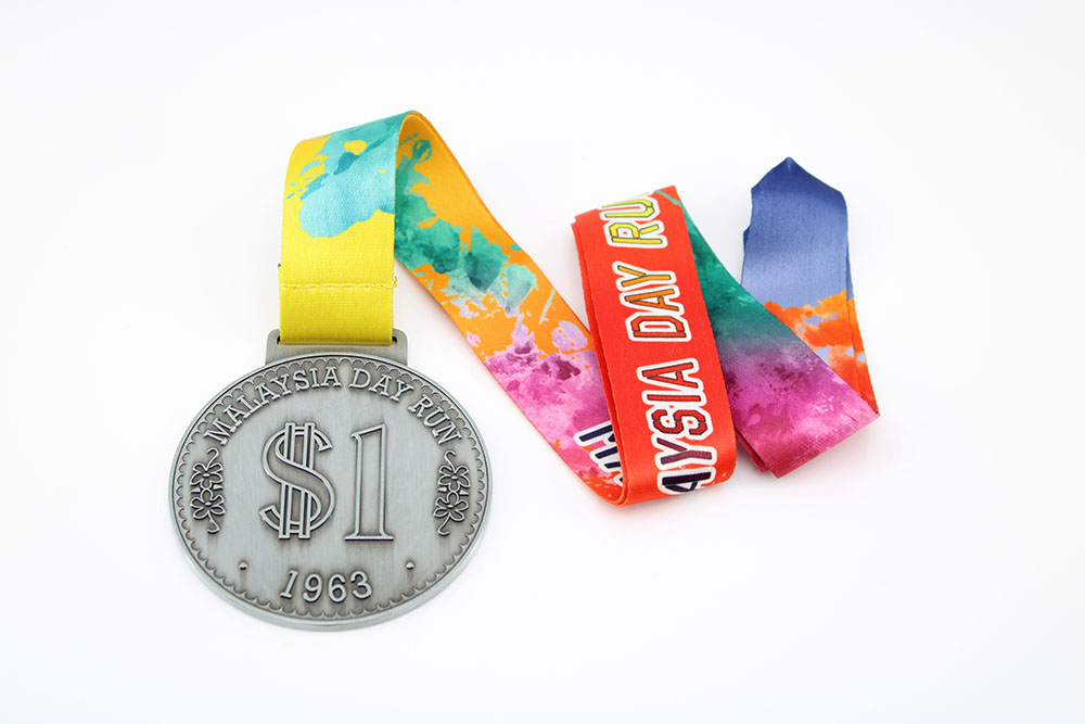 Custom Malaysia Day Run Medals