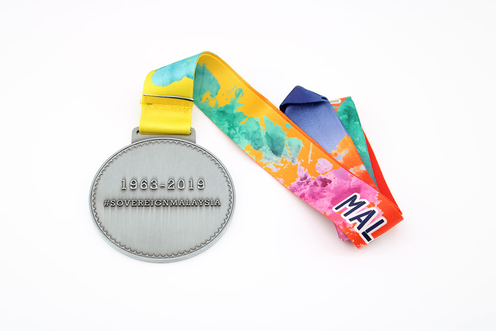 Custom Malaysia Day Run Medals