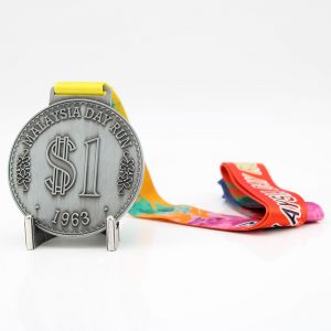 Custom Malaysia Day Run Medals