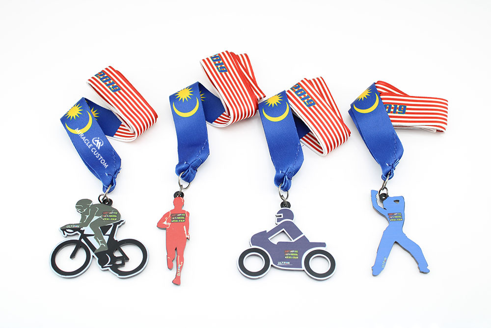 custom fun run medals uv print medals