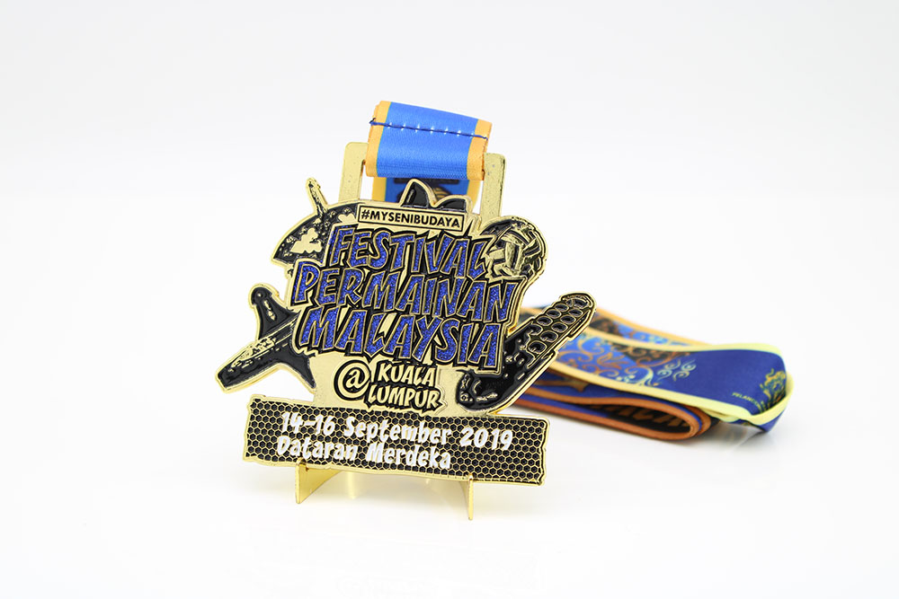 custom fun run glitter medals