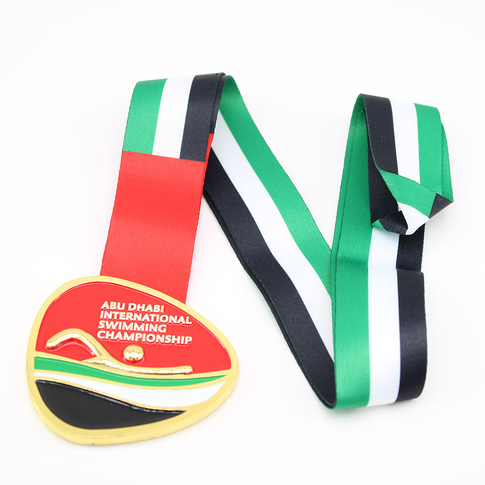 Custom Swimming Championship Medals