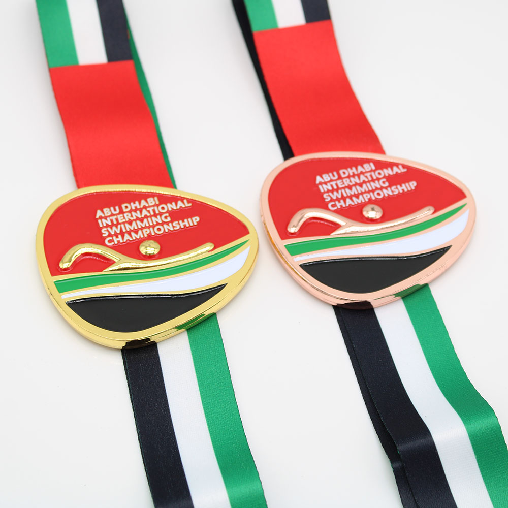 Custom Swimming Championship Medals