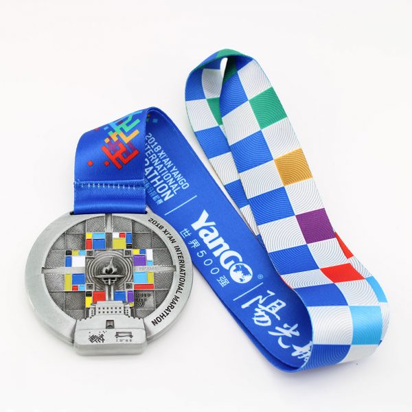 Custom Online Marathon LED medals