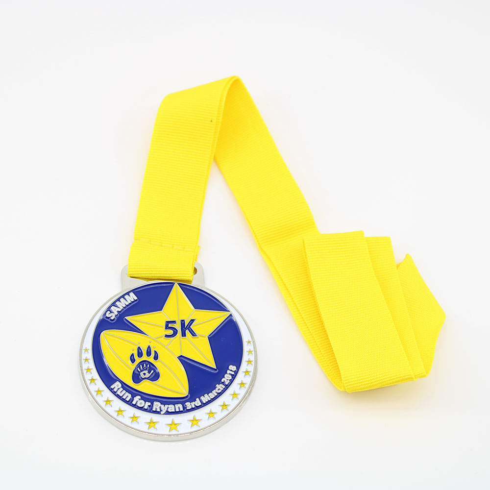 Run For Ryan Memorial 5K Trail Race Medals