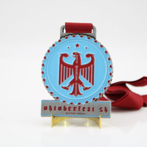 Custom Obtoberfest 5K Medals