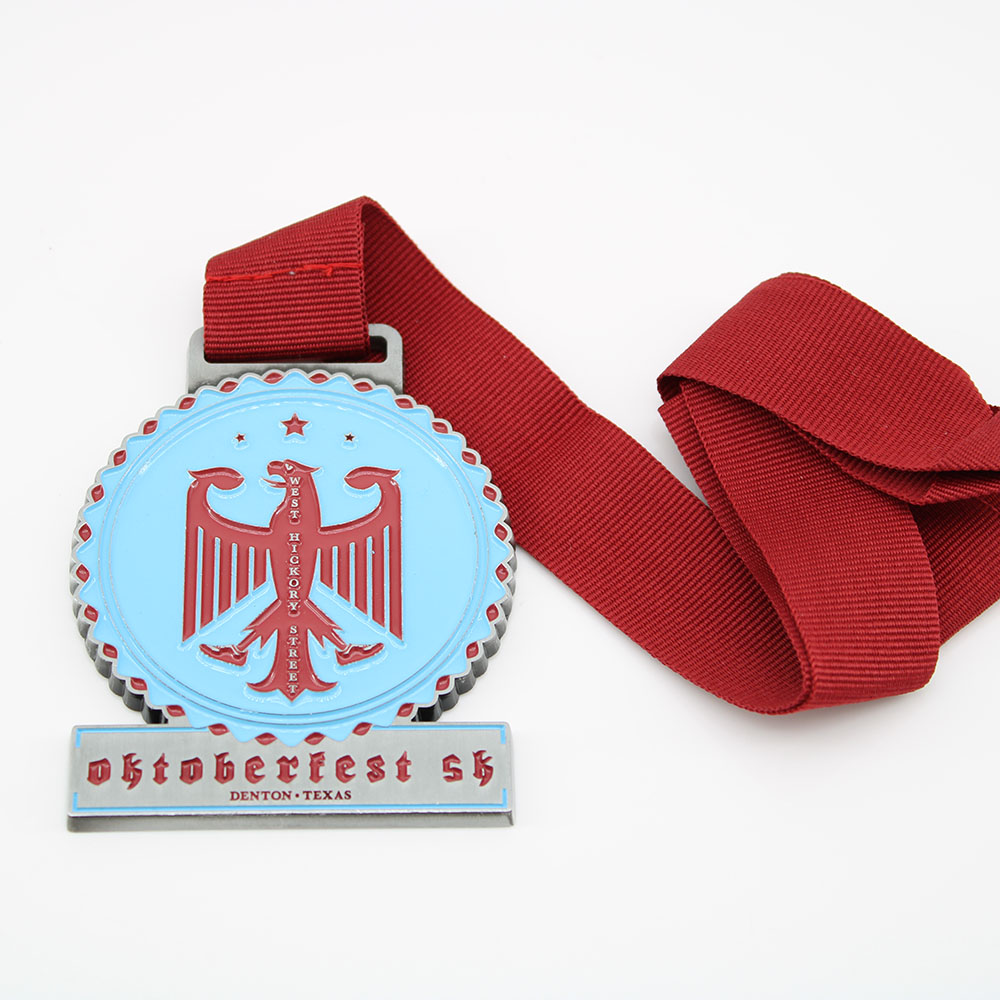 Custom Obtoberfest 5K Medals