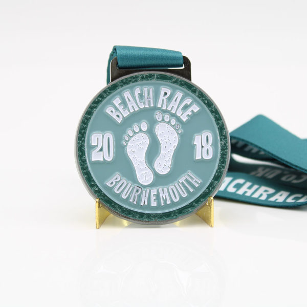 Custom Beach Race Fun Run Medals