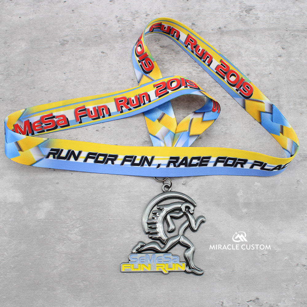 Custom Semesa Fun Run 1.0 5KM Fun Run Medals