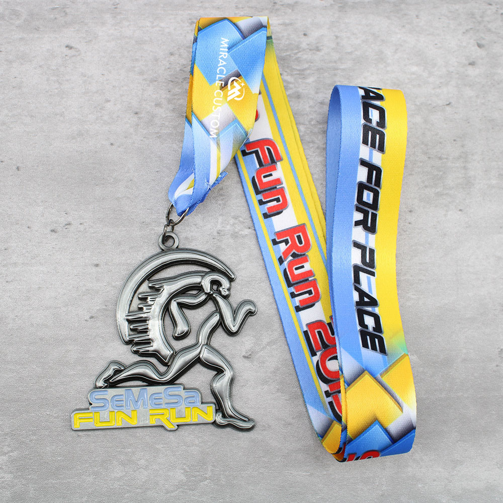 Custom Semesa Fun Run 1.0 5KM Fun Run Medals