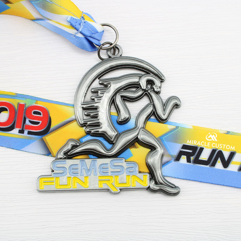 Custom Semesa Fun Run 1.0 5KM Fun Run Medals