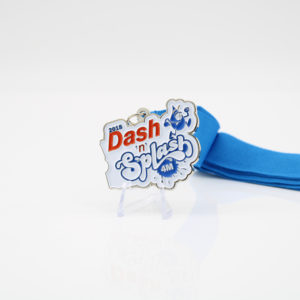 Custom Dash and Splash 4KM Fun Run Medals