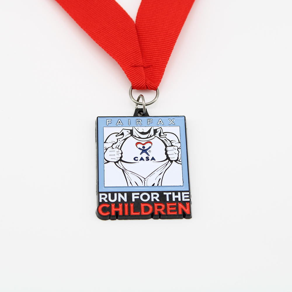 Fairfax Run for the children Fun Run Medals