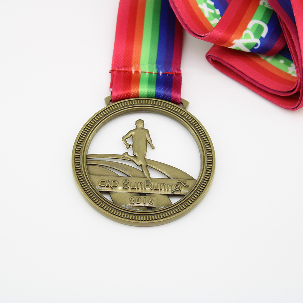 Custom Cutout Race Medals Fun Run