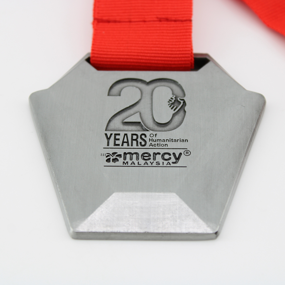 20 Years Humanitarian Action Fun Run Medals