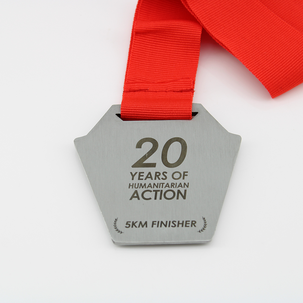 20 Years Humanitarian Action Fun Run Medals