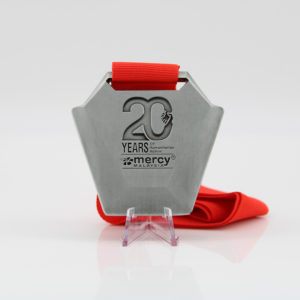 20 Years Humanitarian Action Fun Run Medals