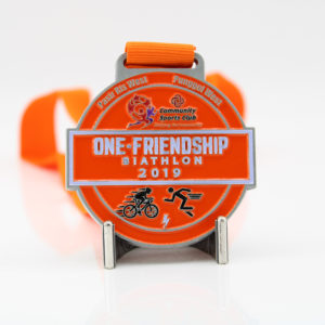 Custom One Friendship Biathlon Medals